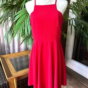 Unworn Lulu’s Red Dress but Tag Removed.